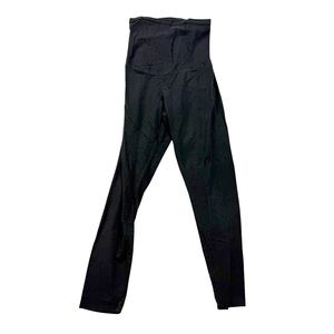 Motherhood Maternity Black Leggings Full Belly Panel – Women’s Size XL